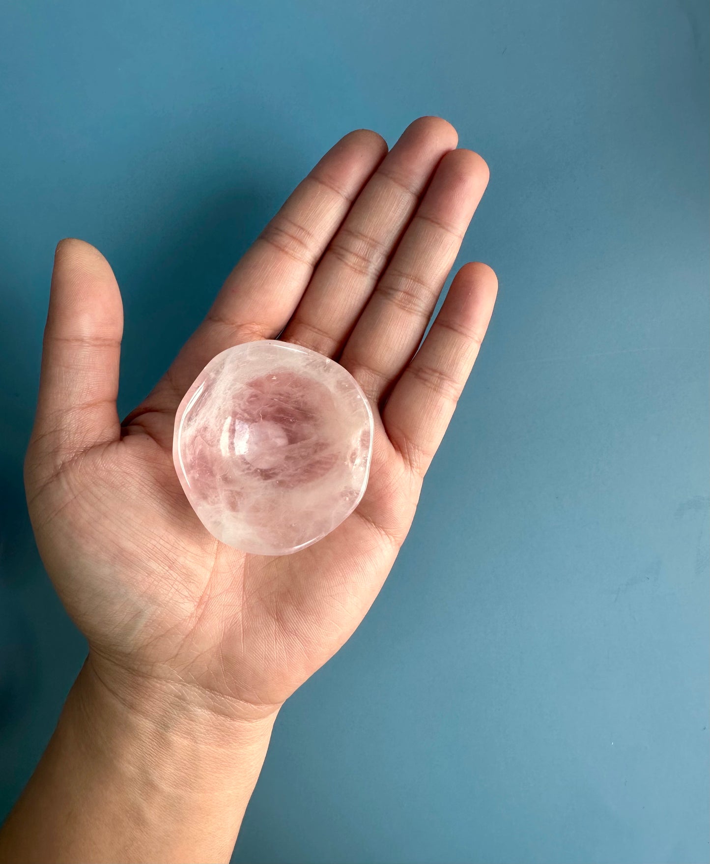 Mini Rose Quartz Bowl