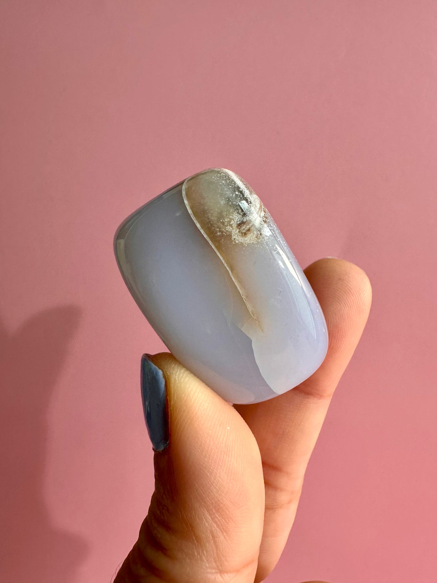 Blue Chalcedony Tumble