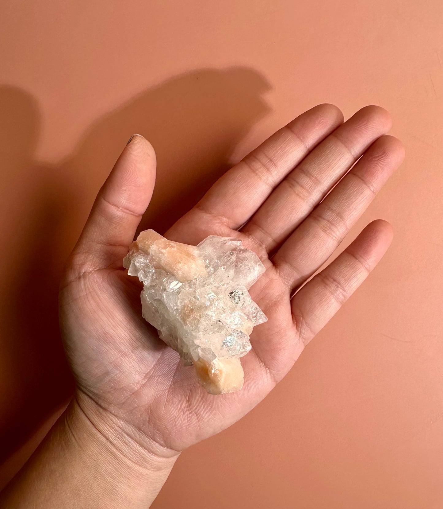 Apophyllite Stilbite Cluster - C