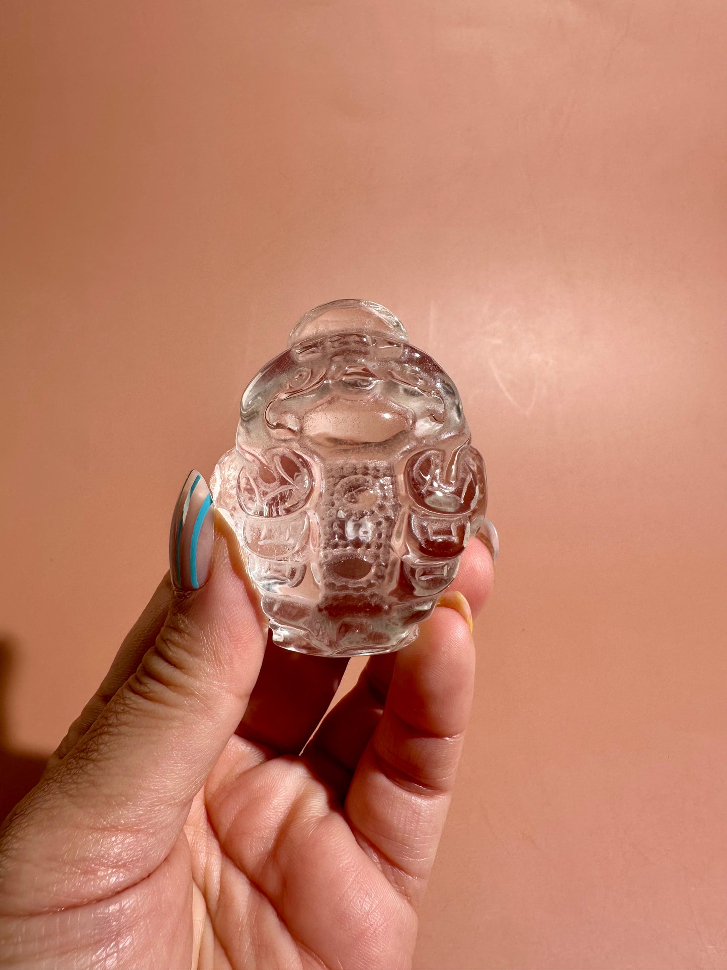 Clear Quartz Money Toad | Intuitively Chosen Prosperity, Clarity & Manifestation Energy
