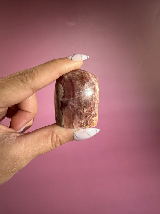 Rhodochrosite Freeform – Option A