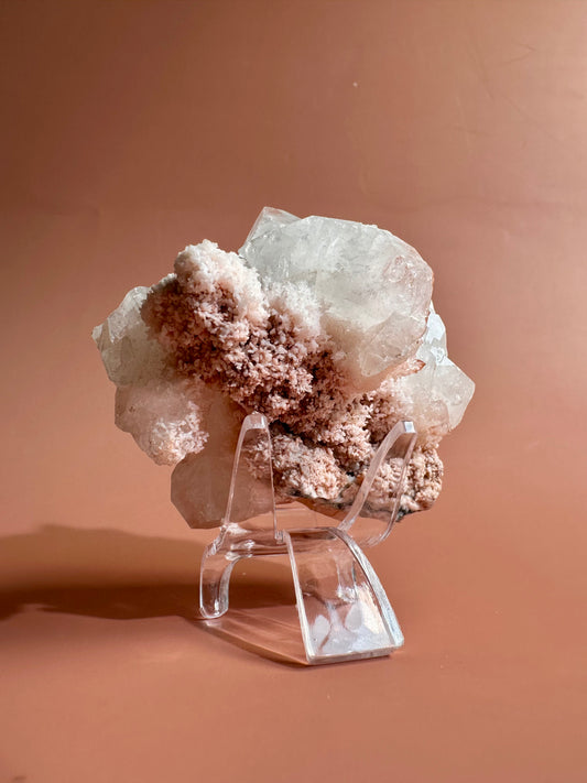 Apophyllite Stilbite Cluster - Option B