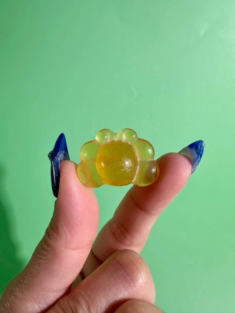Small Rainbow Fluorite Bee | Crystal Carving