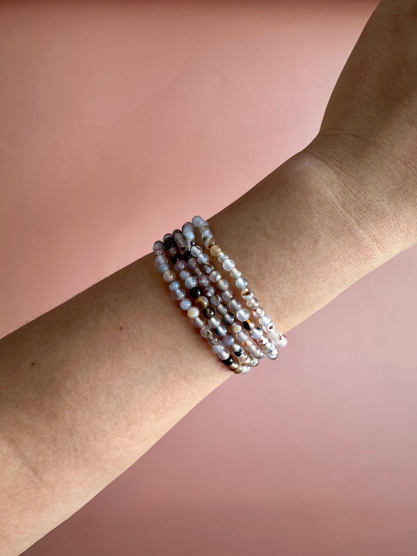 4mm Botswana Agate Bracelet