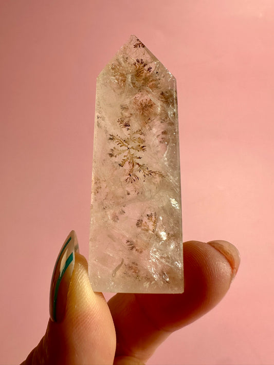 Dendritic Quartz Tower – Option L | Collector Crystal & Nature's Art