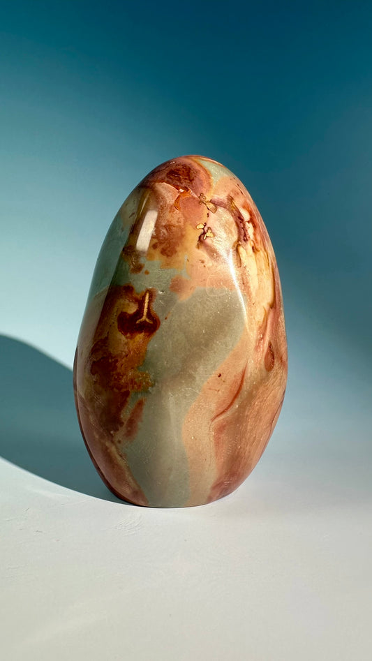 Polychrome Jasper Standing Freeform – Option C