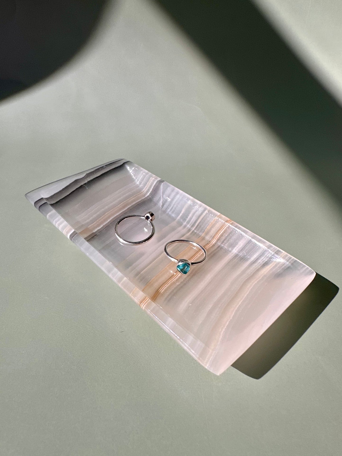 Banded Onyx Rectangular Dish