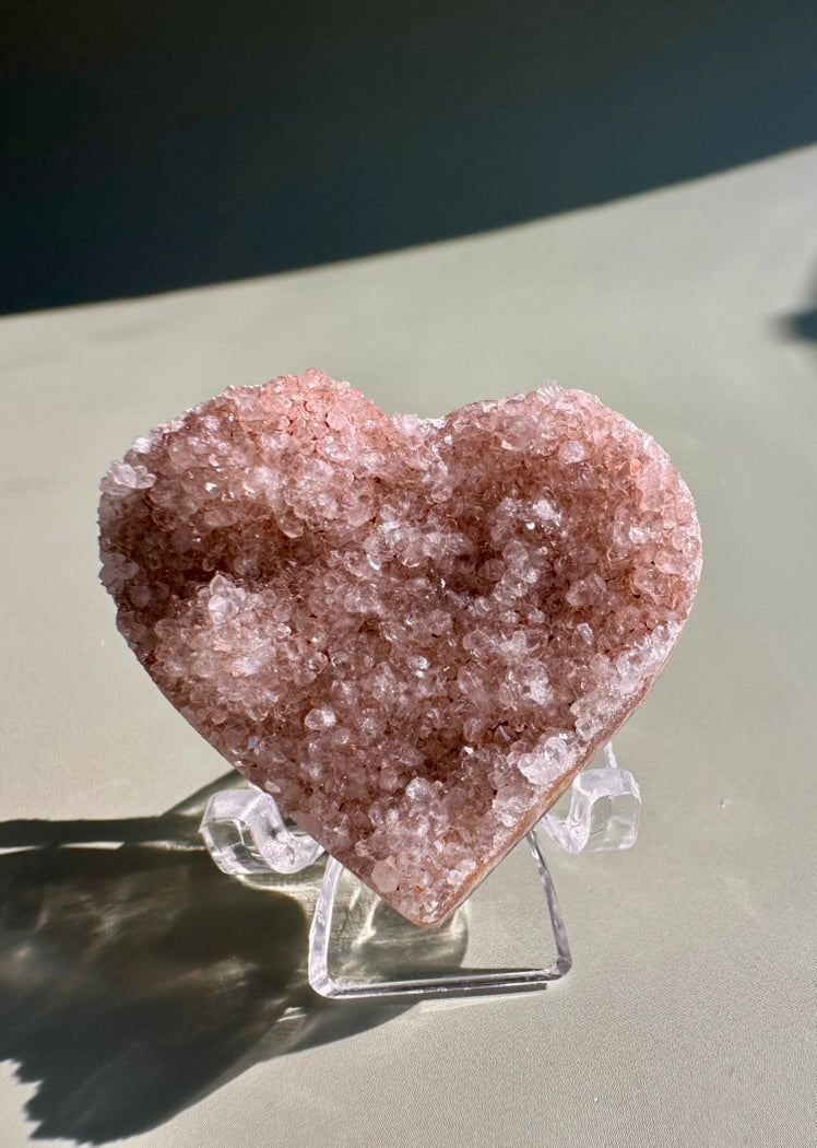 You Pick - Small Druzy Amethyst Heart
