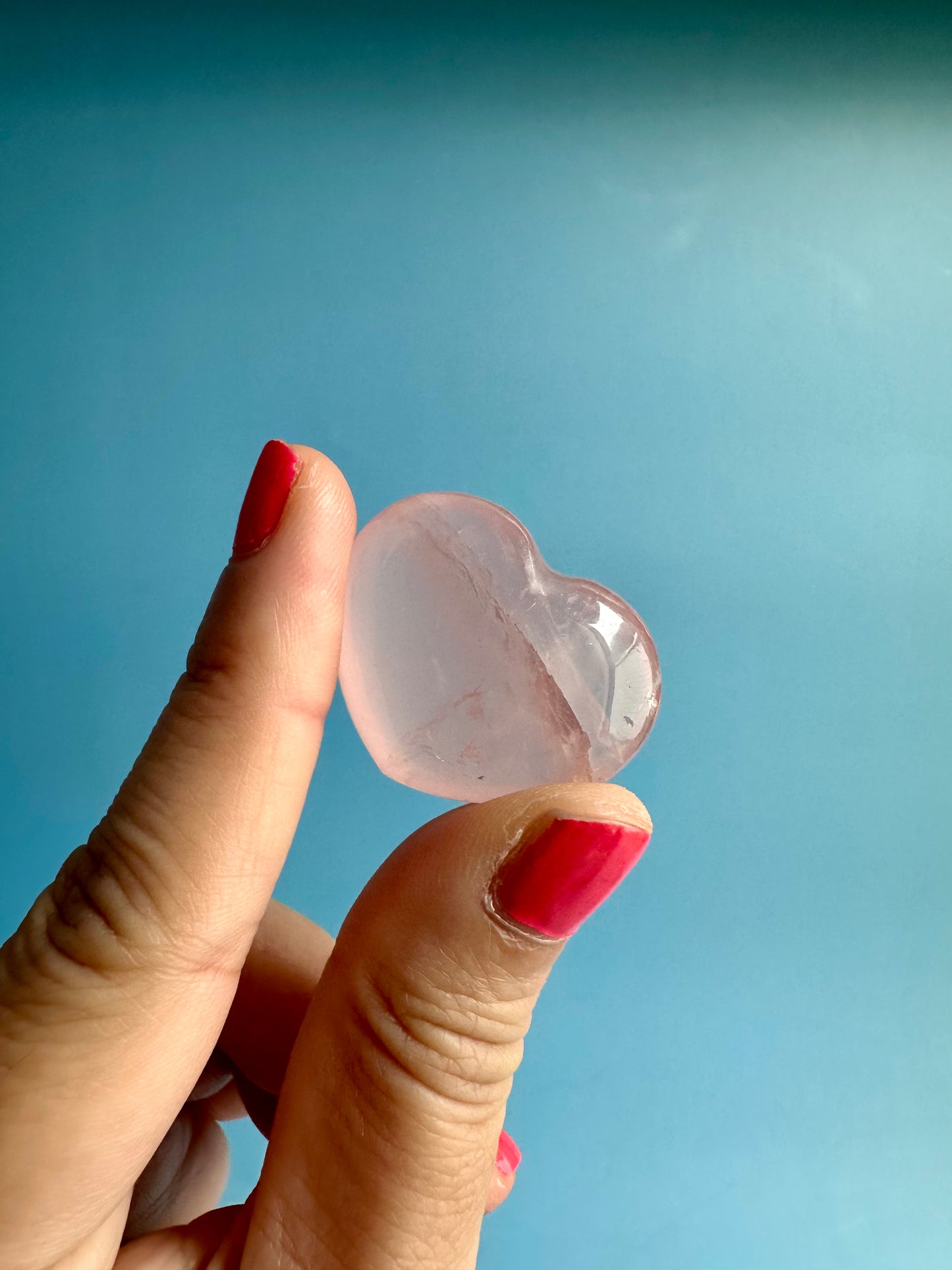 Small Rose Quartz Heart