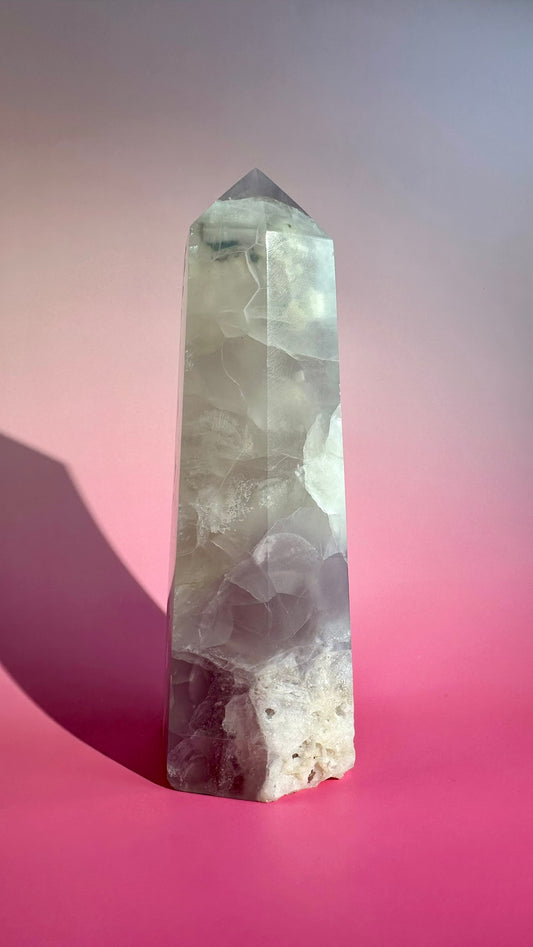 Lavender Fluorite Tower