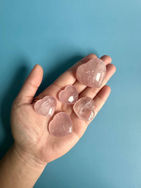 Small Rose Quartz Heart