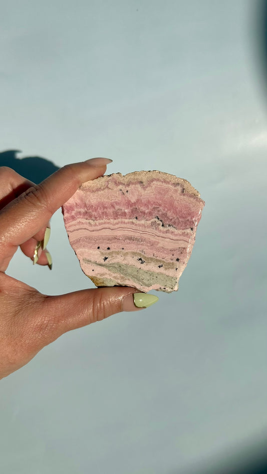 Peruvian Rhodochrosite Slab – Option B