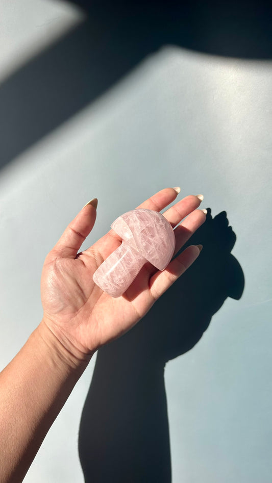 Rose Quartz Mushroom – Option B