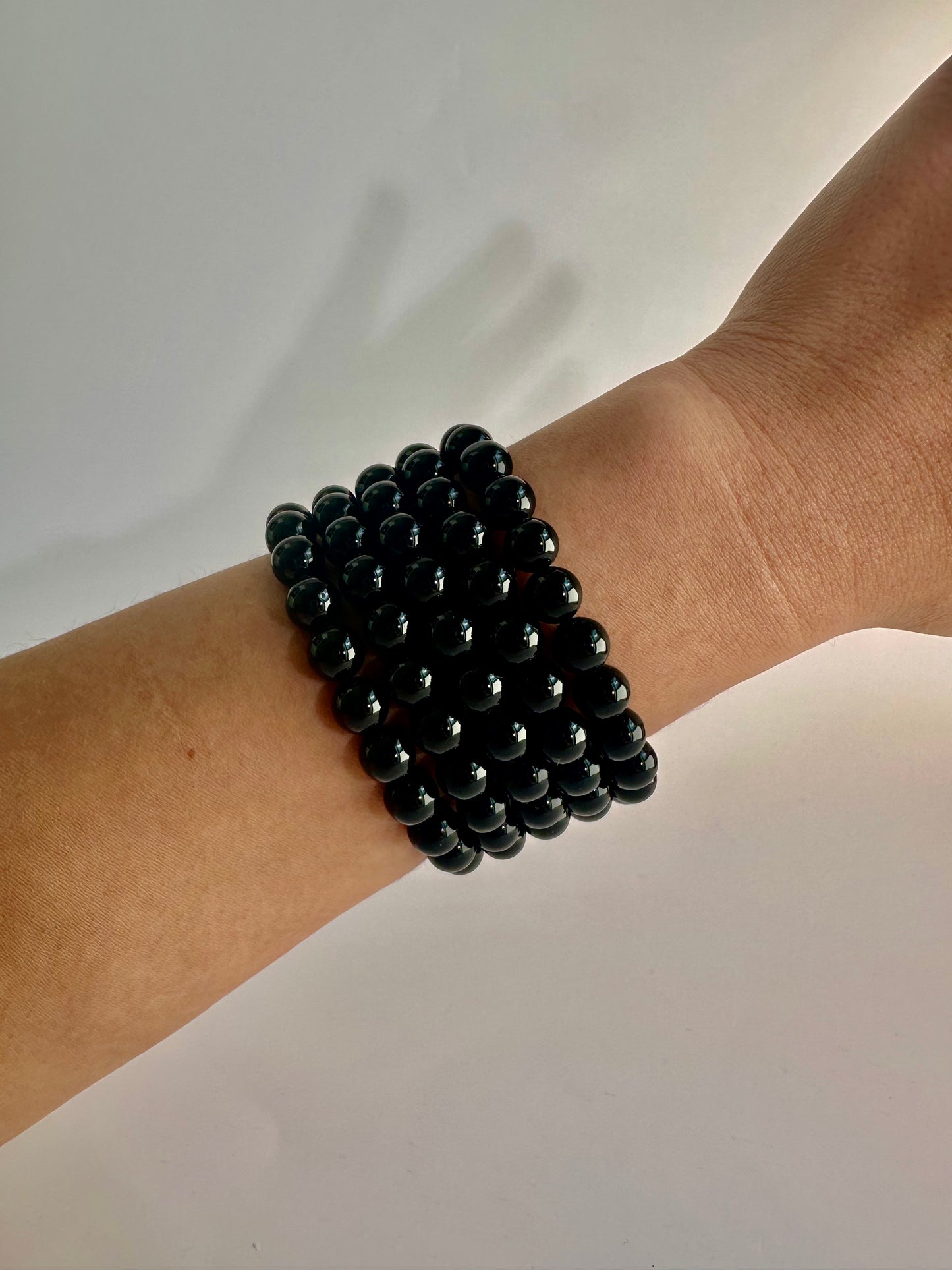 8mm Black Tourmaline Bracelet