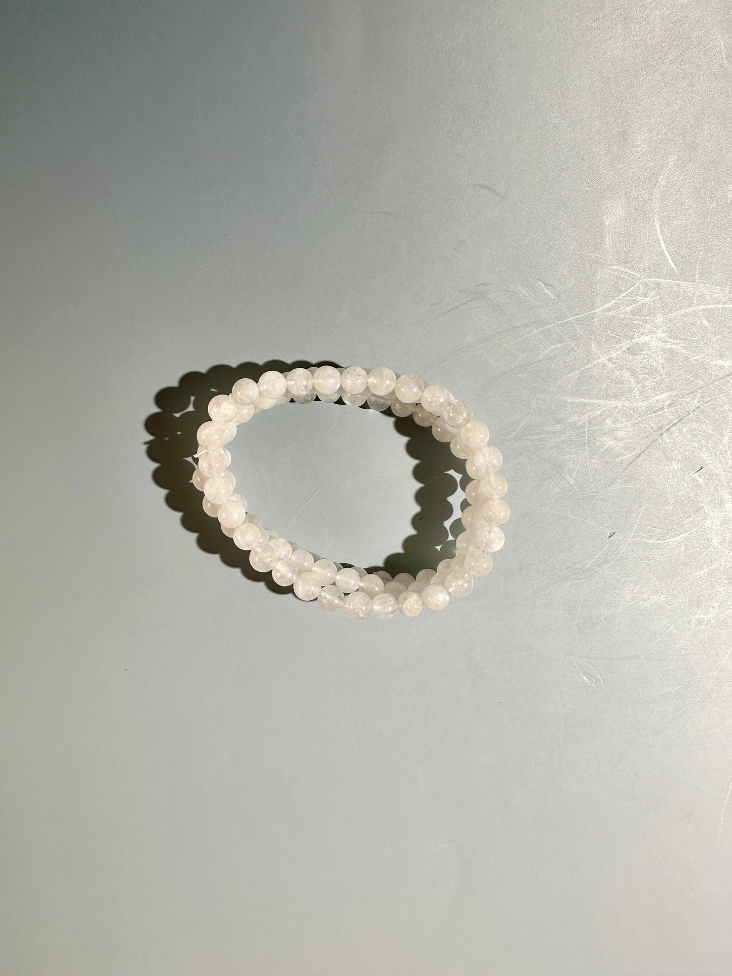 6mm Moonstone Beaded Bracelet | Divine Feminine & Intuition Energy