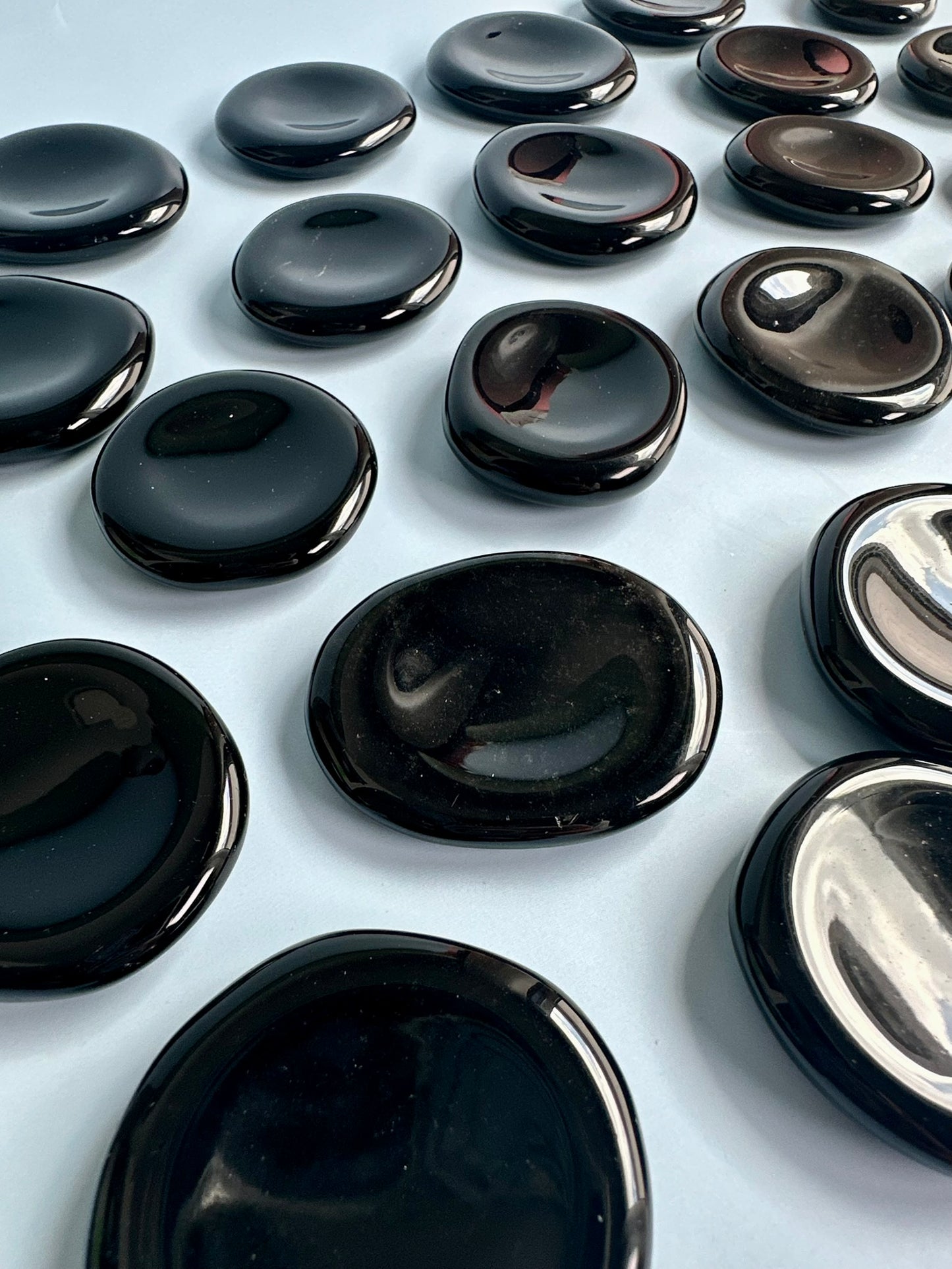 Black Obsidian Worry Stone