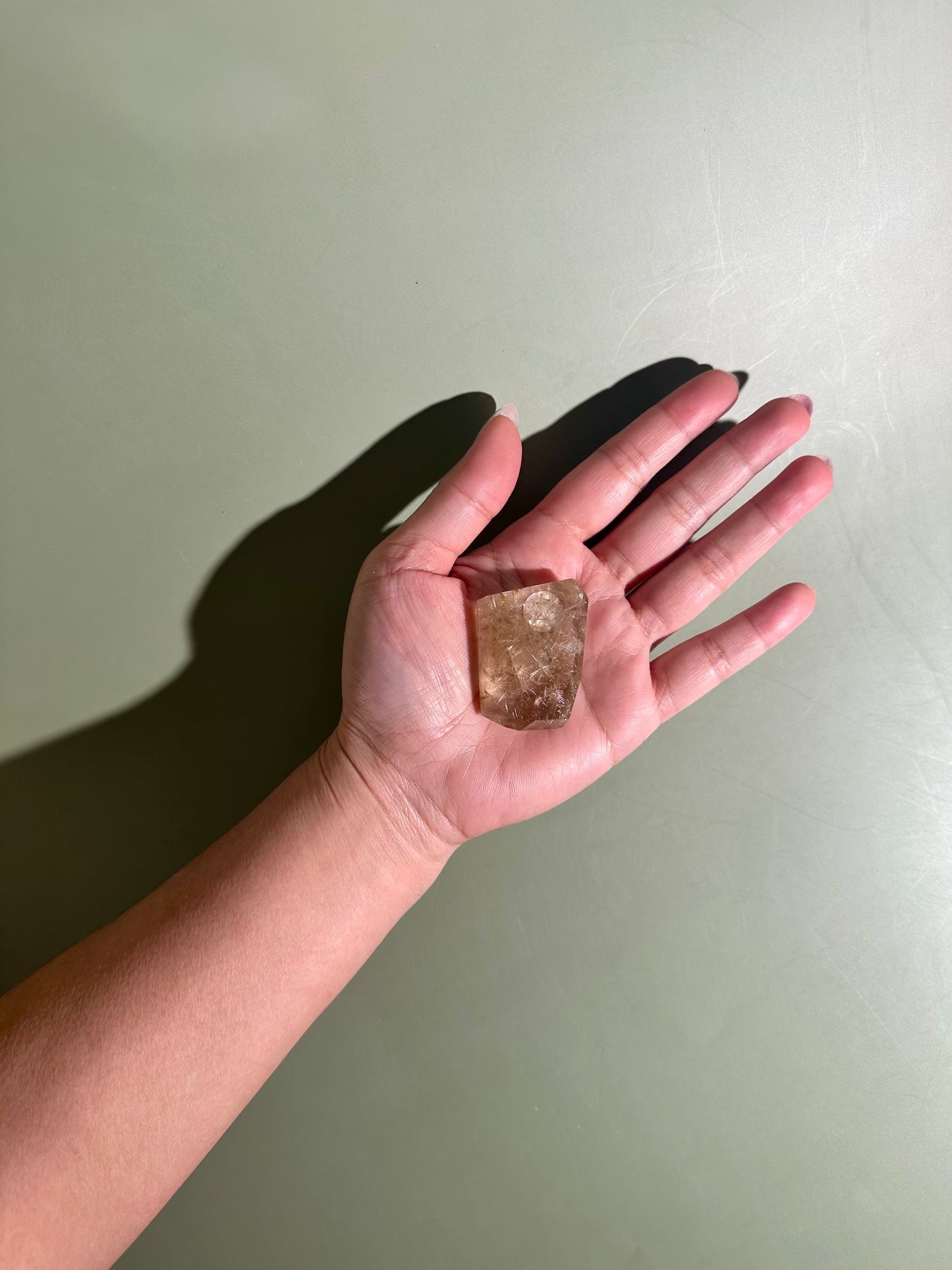 ilver Rutile Quartz Gusher – Option C | Clarity, Intuition & Amplified Energy Crystal