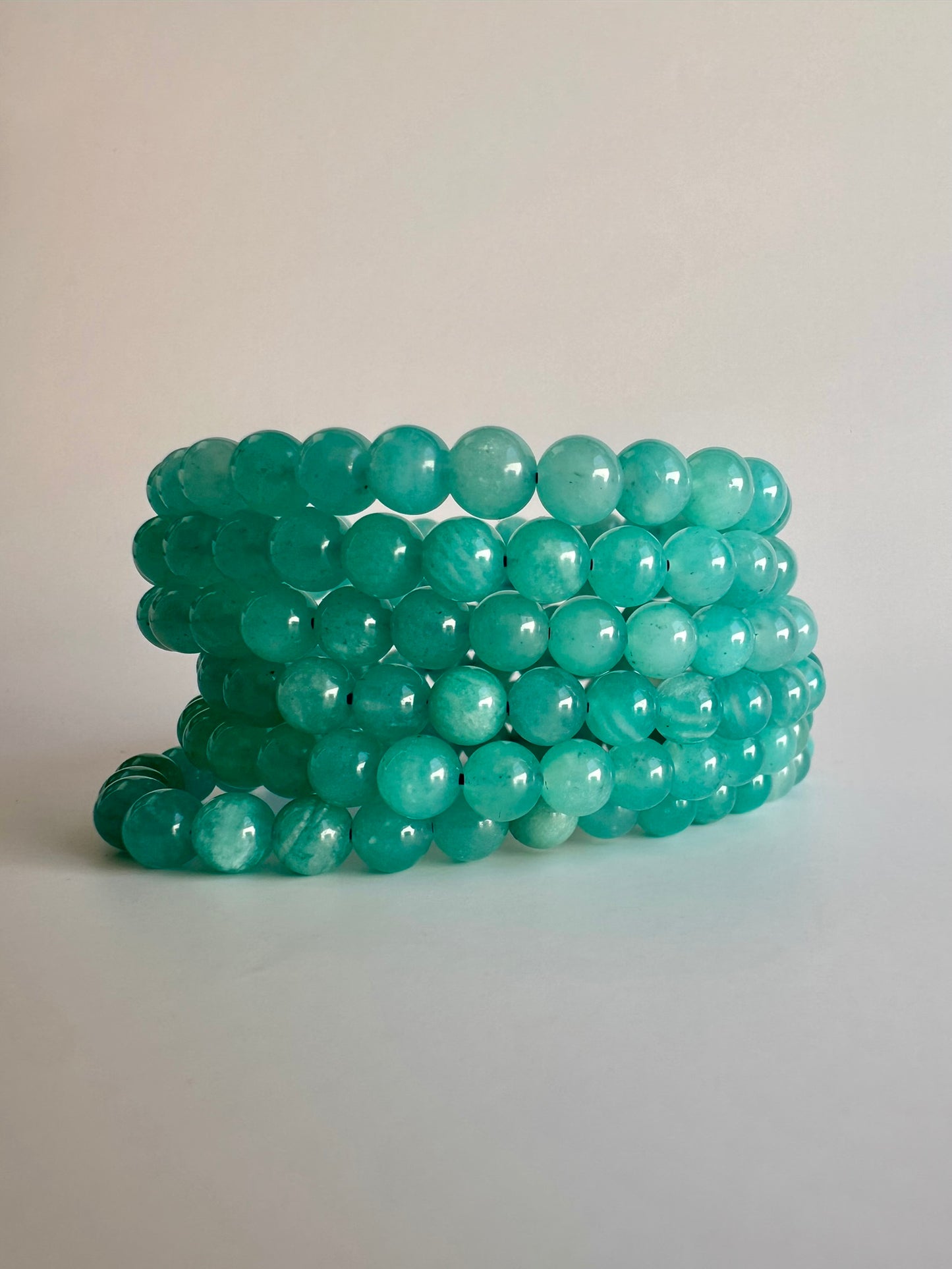 6mm Gemmy Amazonite Bracelet
