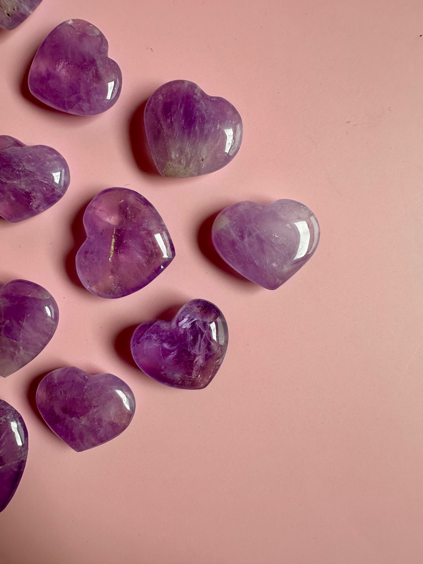 Small Amethyst Heart