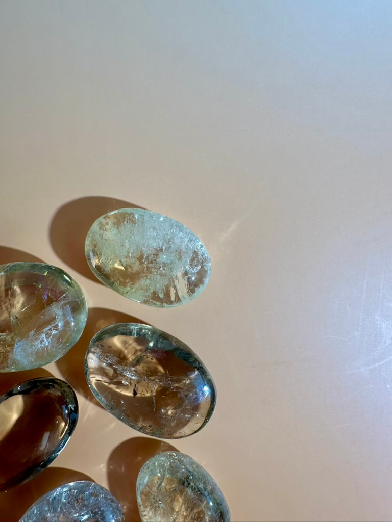 Citrine Palm Stone