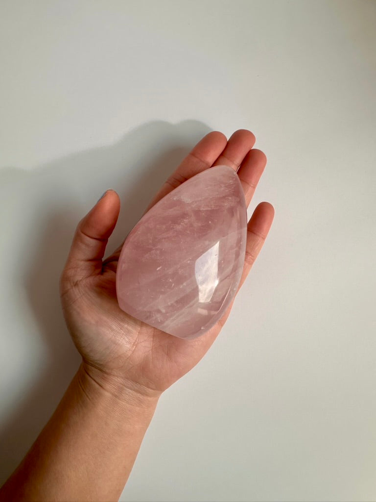 Medium Rose Quartz Standing Freeform
