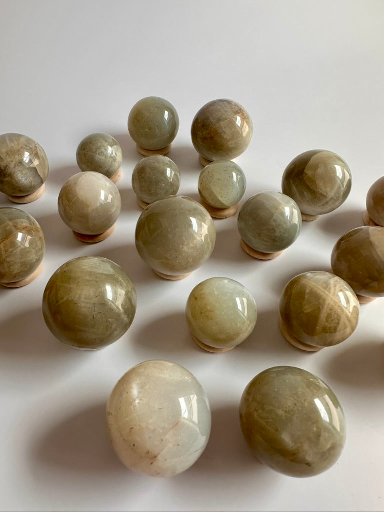 Small Moonstone Sphere