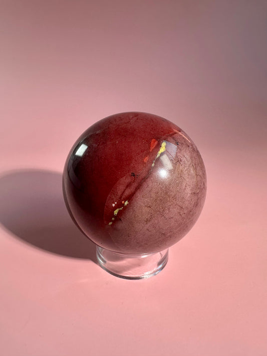 Mookaite Jasper Sphere – Option K