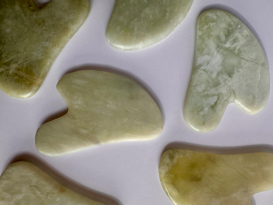 Green Jade Gua Sha Tool