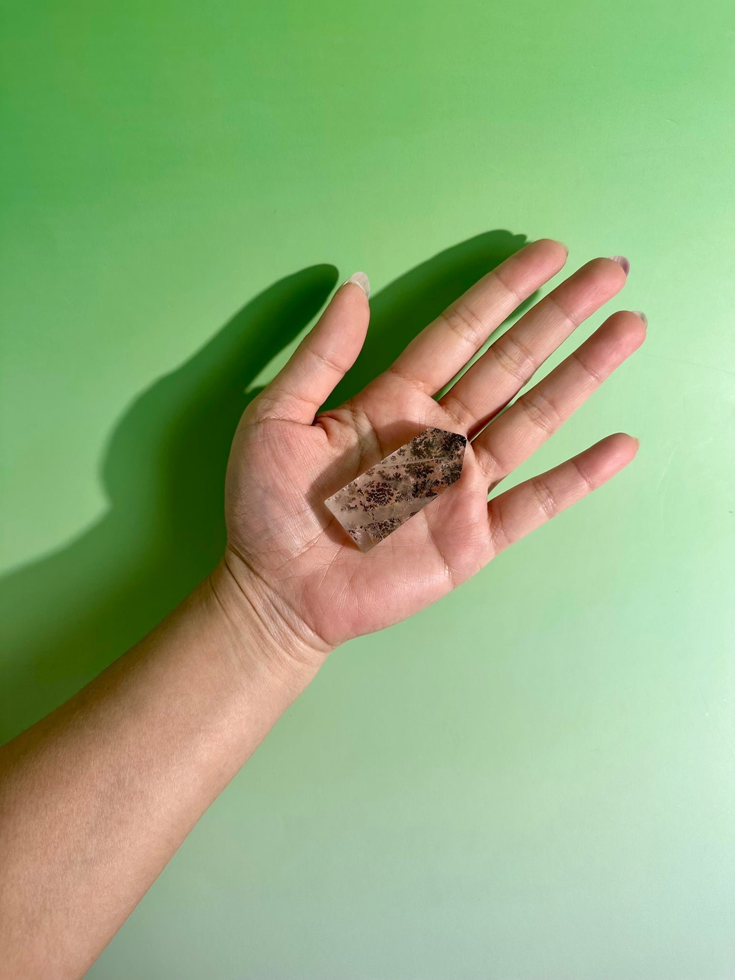 Dendritic Quartz Tower – Option K | Spiritual Growth, Clarity & Meditation Energy