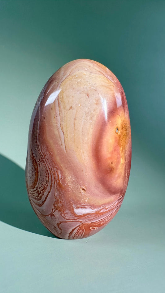 Polychrome Jasper Standing Freeform – Option F