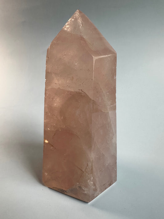 Perfectly Imperfect Rose Quartz Tower Misfit - B