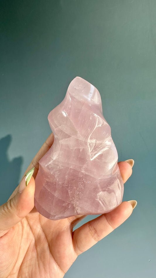 Rose Quartz Flame – Option A