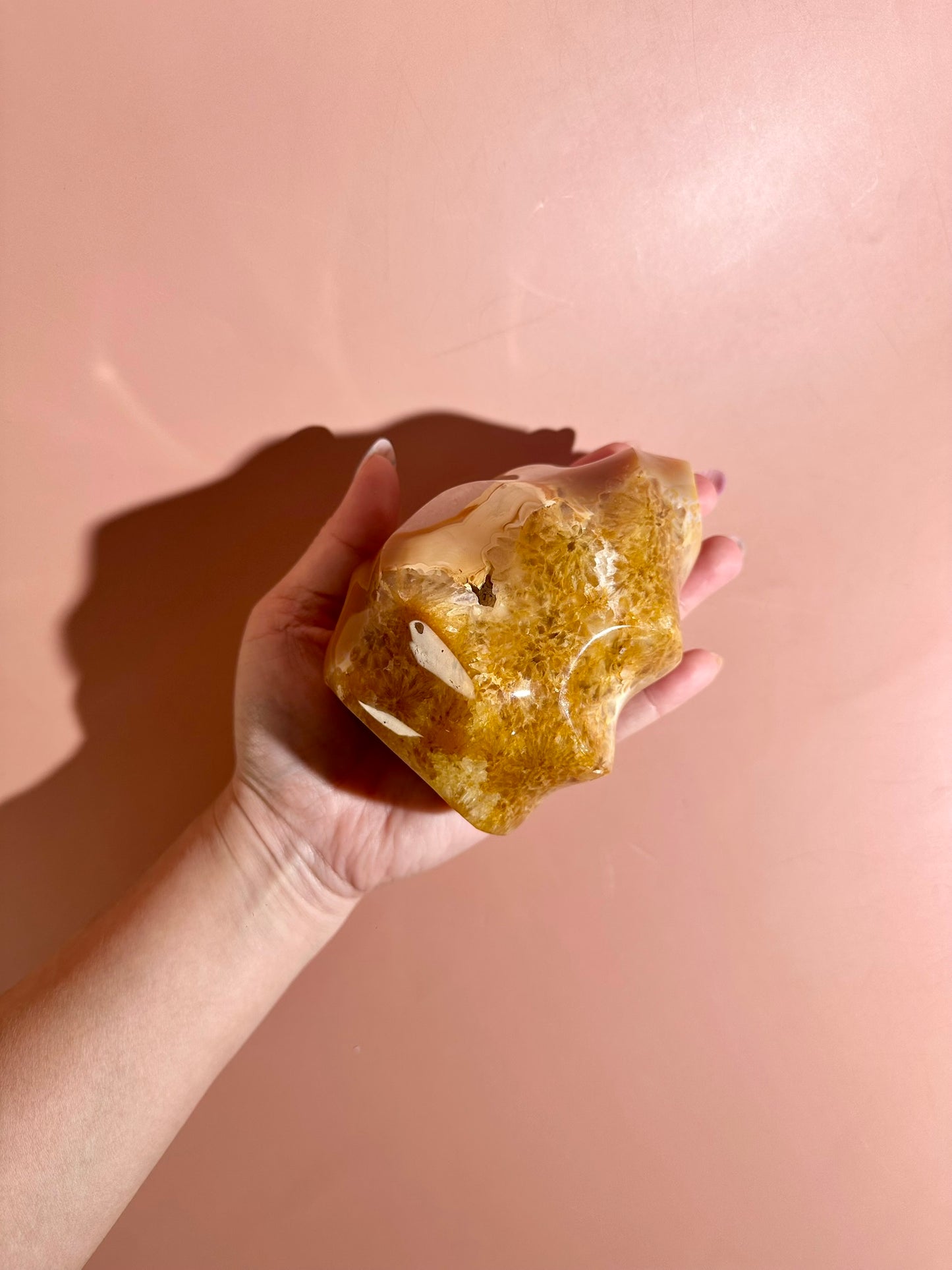 Carnelian Flame – Option J | Motivation, Confidence & Grounding Crystal