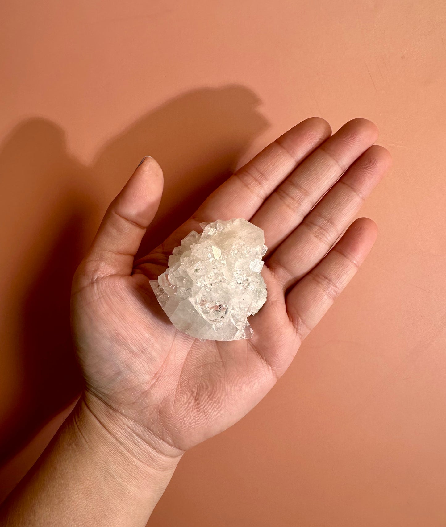 Apophyllite Stilbite Cluster - A