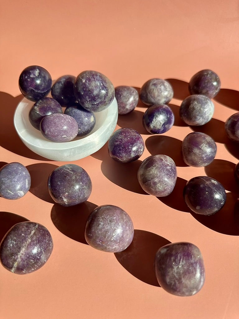 Lepidolite Tumble