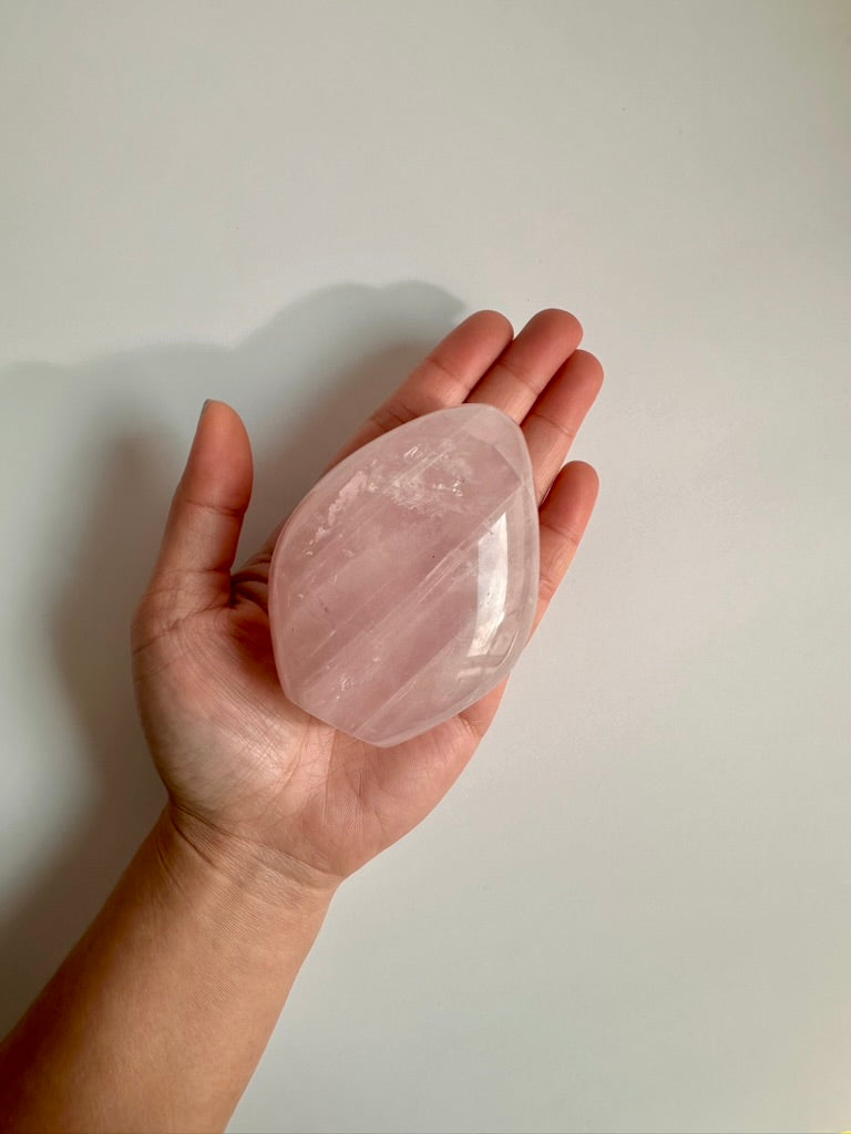 Medium Rose Quartz Standing Freeform