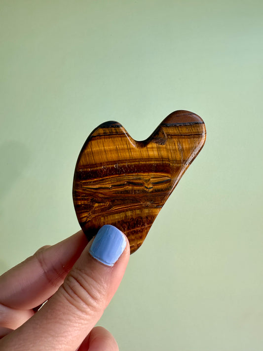 Tiger's Eye Gua Sha Tool