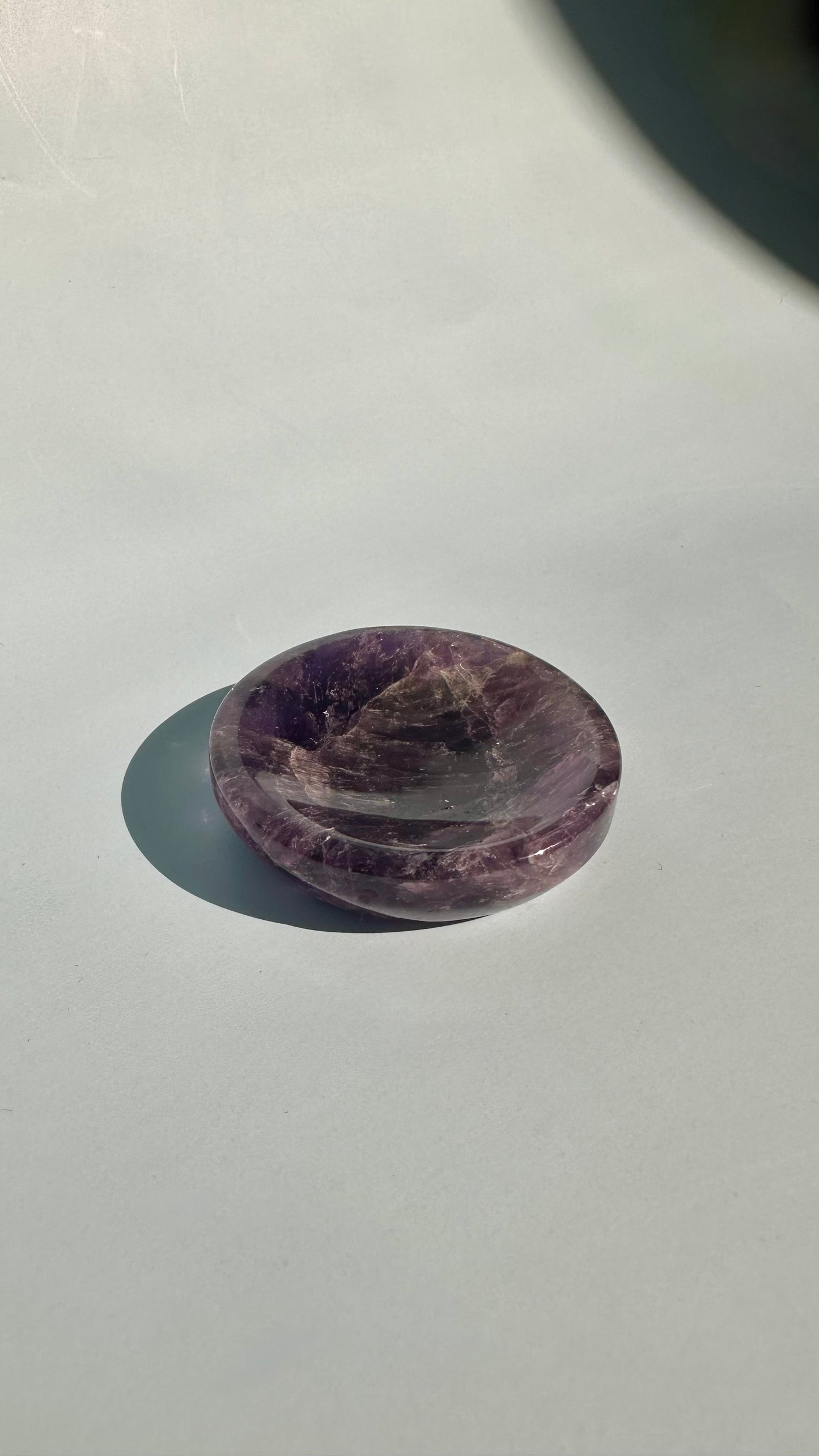 Crystal Sphere Holder Dish (Rose Quartz, Amethyst, Clear Quartz) - You Pick!