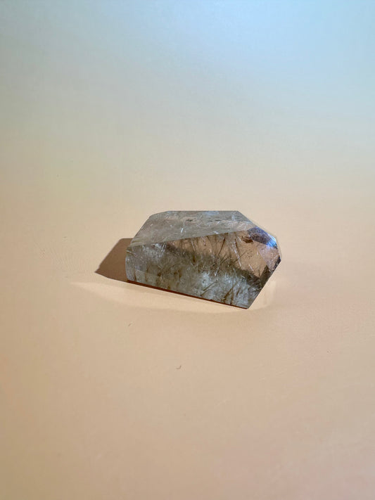 Rutile Quartz Gusher – Option C | Clarity, Intuition & Amplified Energy Crystal