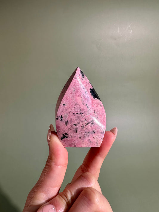 Peruvian Rhodonite Flame – Option B