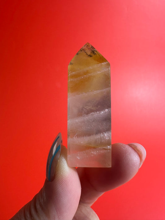 Dendritic Quartz Crystal Tower – Option F | Forest Energy & Nature Connection