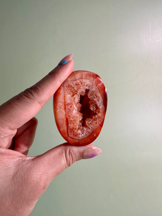 Carnelian Standing Freeform Option N | Confidence, Passion & Positive Energy Crystal