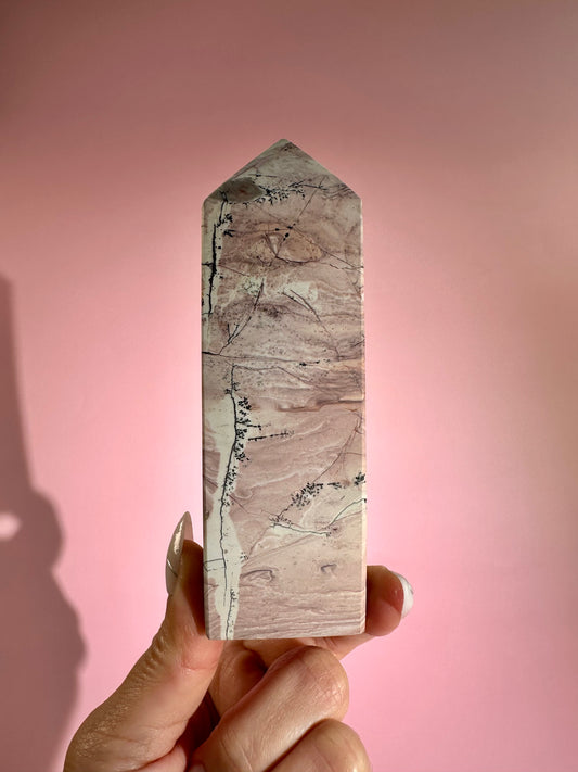 Pink Picture Jasper Tower – Option B