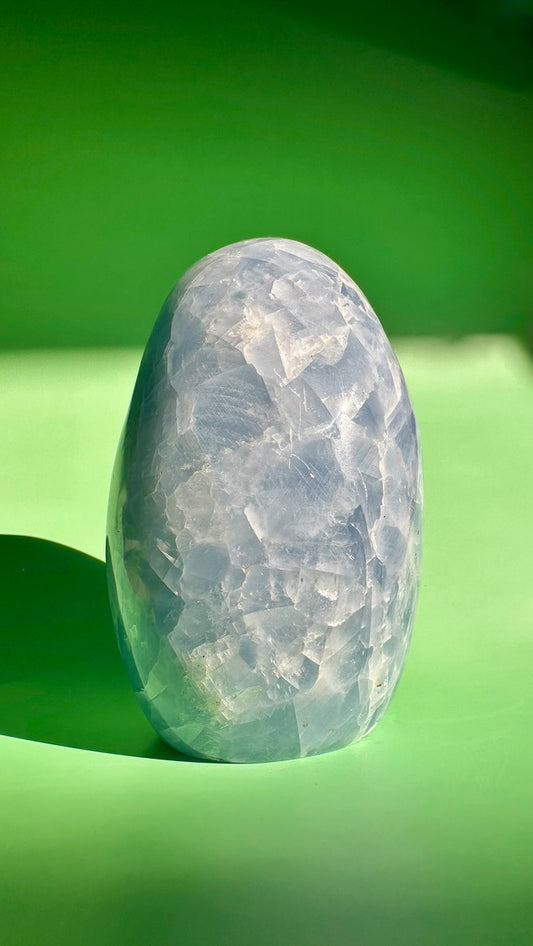 Large Blue Calcite Freeform