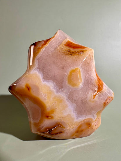 Carnelian Flame – Option I | Collector Statement Crystal, Strength & Transformation