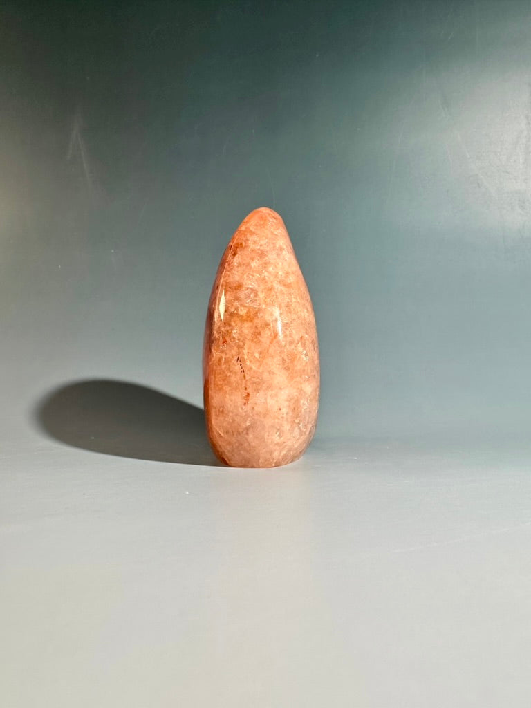 Fire Quartz Standing Freeform Option A | One-of-a-Kind Hematoid Quartz Crystal