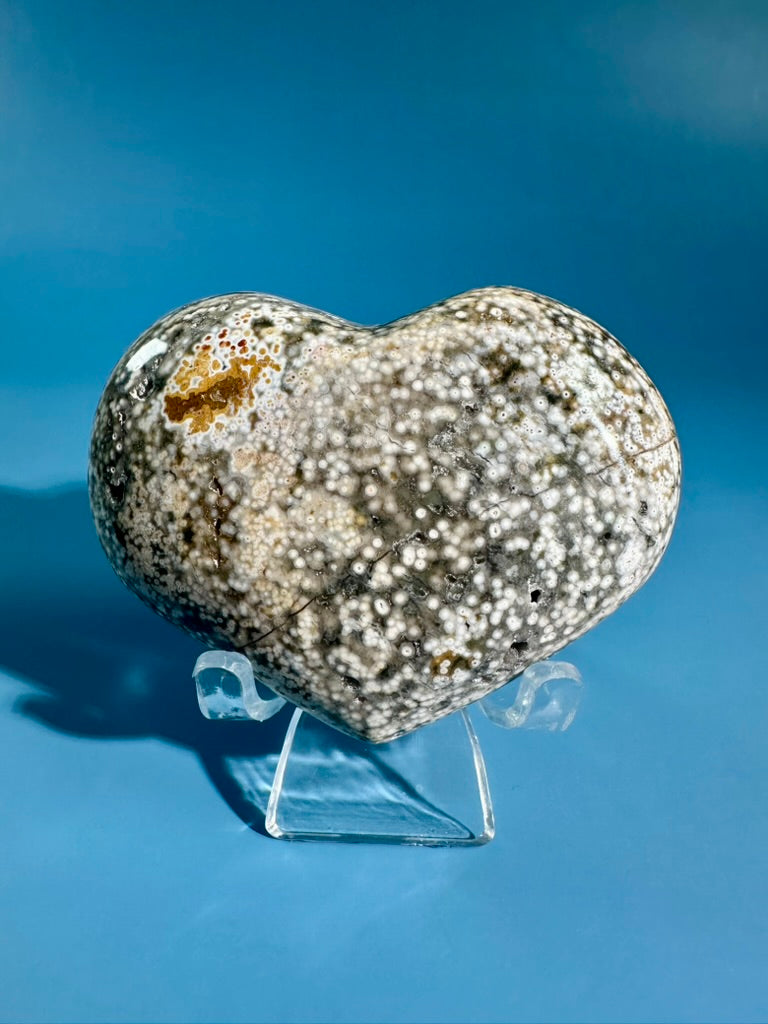 Sea Jasper Heart - Option  C