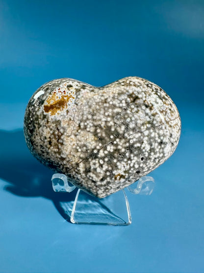 Sea Jasper Heart - Option  C