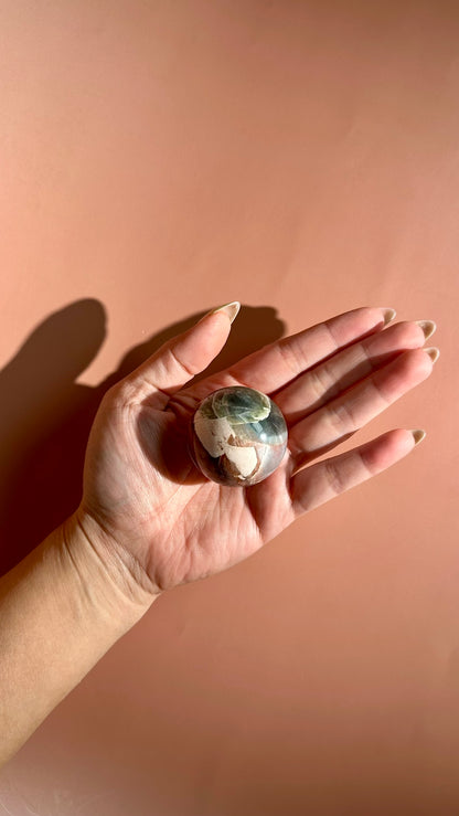 Unicorn Jasper Sphere – Option D