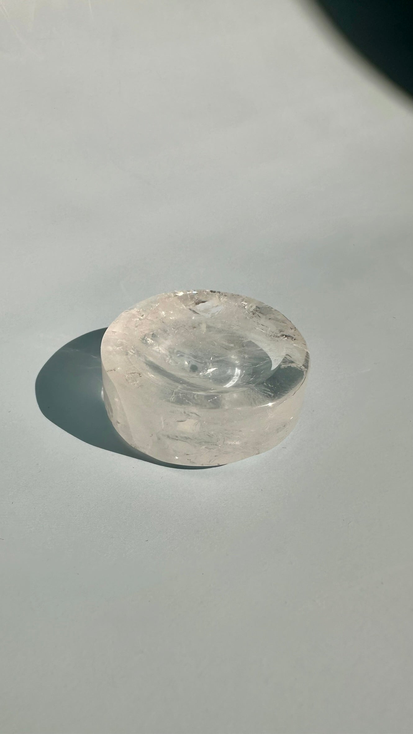 Crystal Sphere Holder Dish (Rose Quartz, Amethyst, Clear Quartz) - You Pick!